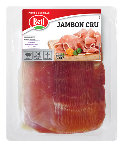 Jambon cru  30 tranches