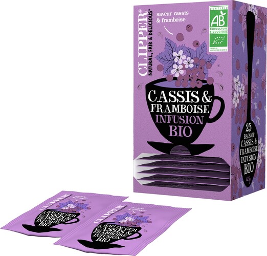 Infusion cassis framboise bio  