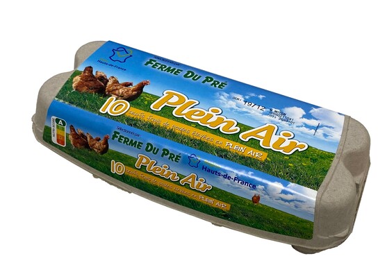 Oeuf frais tout catégorie  