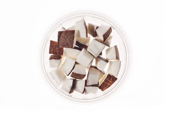 Coupelle coco morceaux  
