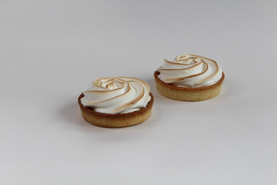 Tartelette au citron meringuée diamètre 8 cm