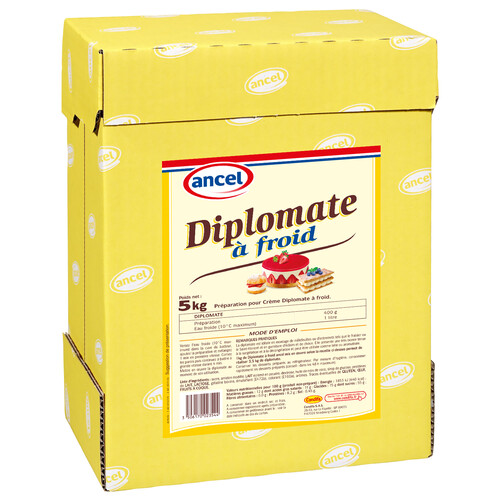 Crème diplomate à froid  