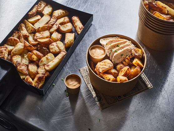 Pommes de terre rôties surgelée 