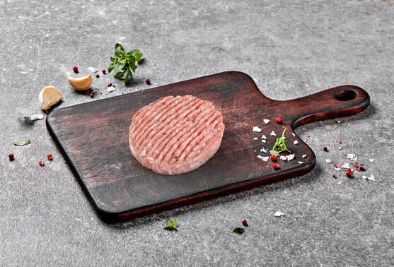 Escalope hachée de veau 15% m.g. 
