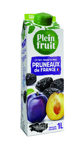 Jus de pruneaux à base de concentré 