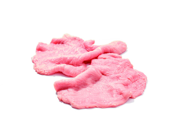 Escalope sous noix de veau paillarde