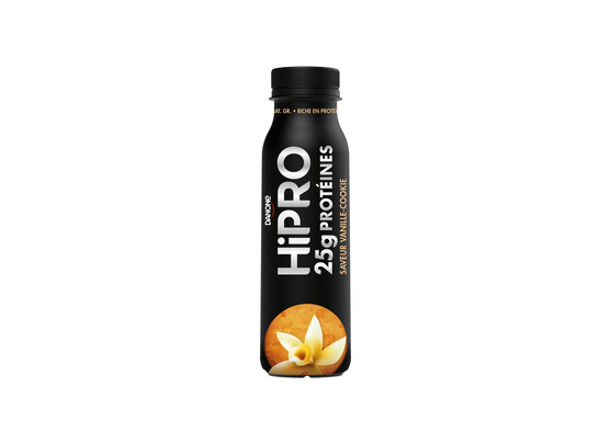 Yaourt à boire protéiné hipro vanille cookie 0% mg 