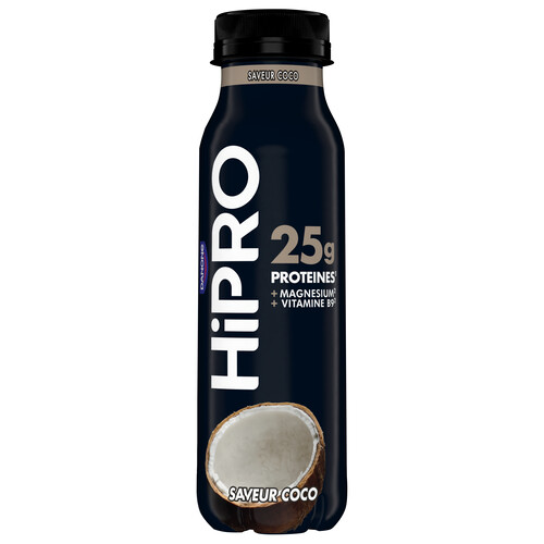 Yaourt à boire protéiné hipro noix de coco 0% mg 