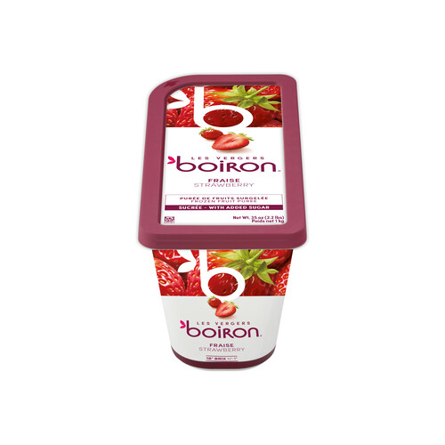 Purée de fraise sucrée 
