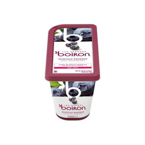 Purée myrtille non sucrée  