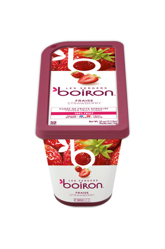 Puree de fraises non sucrées  