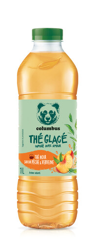 Thé glacé peche verveine  