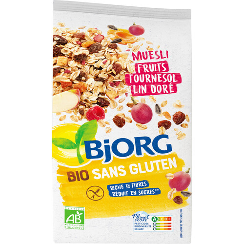 Museli sans gluten bio 