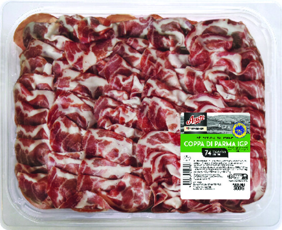 Chiffonnade de coppa di parma igp 