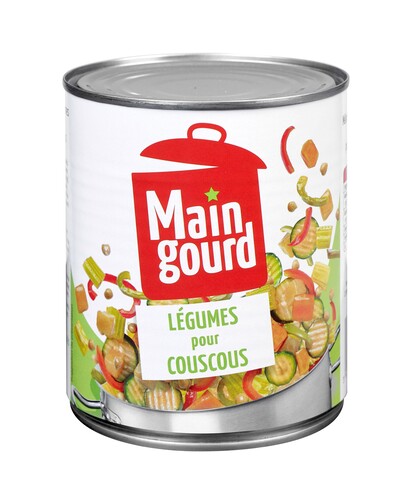 Legumes pour couscous boite 4/4 