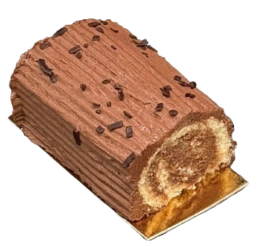 Bûchette crème beurre parfum chocolat 