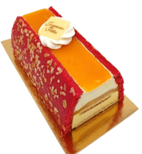 Bûche mangue ananas 6-8 parts  