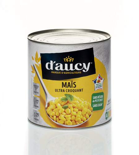 Maïs gold ultra croquant cultivé 100 % en france CE2 