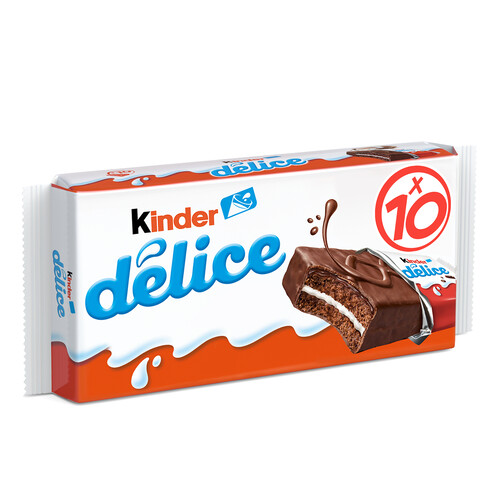 Kinder délice cacao colis de 14 packs packs de 10