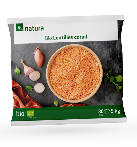 LOentille corail bio  