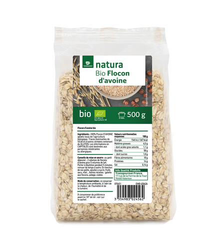 Flocon avoine bio  