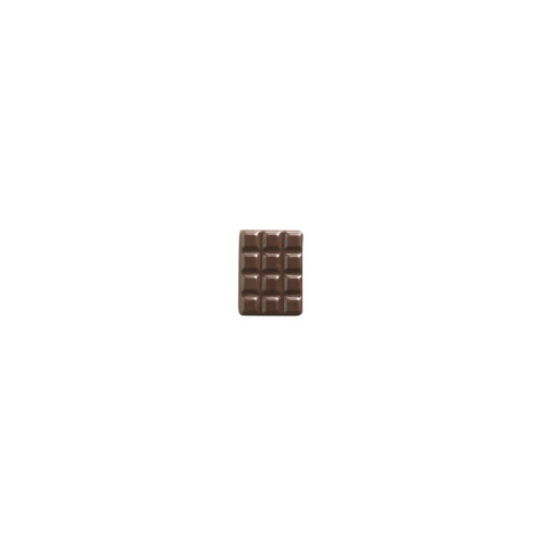 Décor chocolat au lait pur mini tablette 36 x 27 x 4,5 mm 