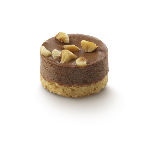 Mini croquant chocolat gianduj a caramel 