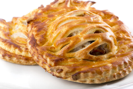 Feuilleté de pintade aux cêpes  