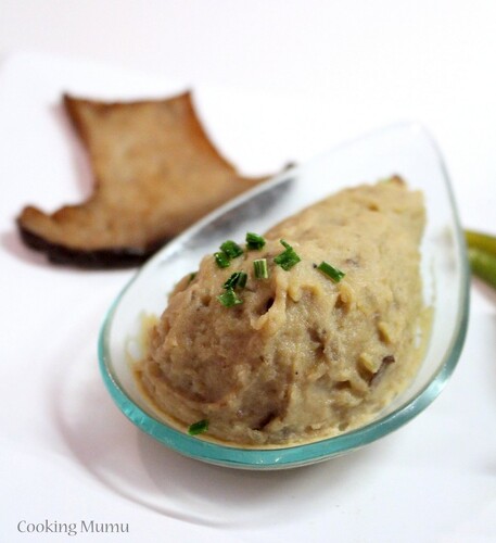 Purée de pomme de terre aux cêpes 