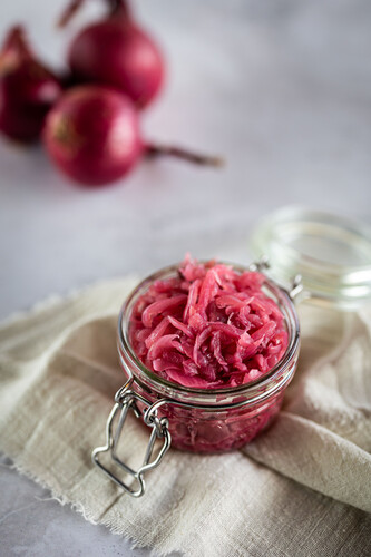 Pickles oignon rouge  