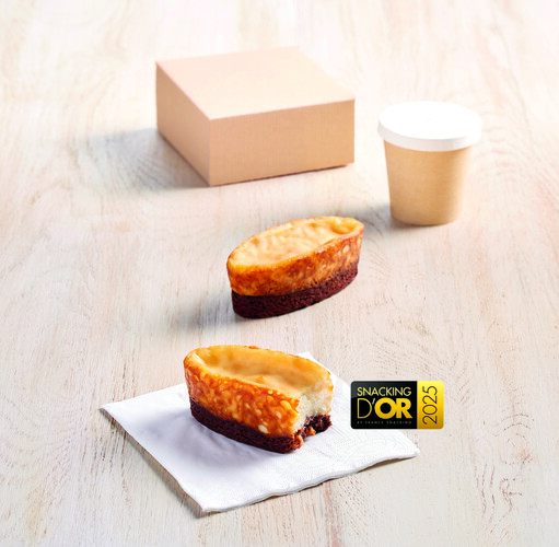 Duo brownie flan vanille