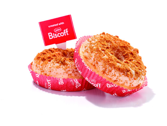 Donut speculoos lotus biscoff