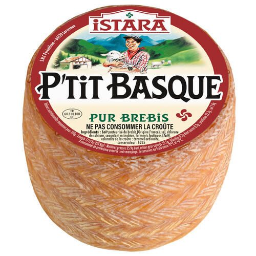 P'tit basque pur brebis 34 % m.g.
