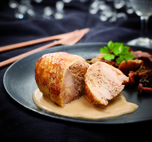 Gourmand de volaille sauce au foie gras 