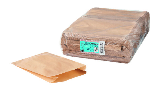 Sac croissant kraft 105  