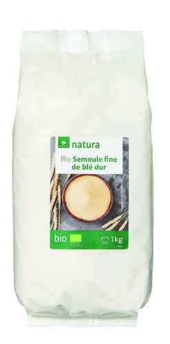 Semoule fin ble dur bio  