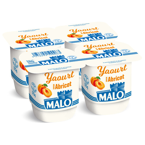 Yaourt saveur abricot  