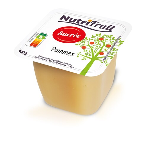 Compote de pommes sucrée  