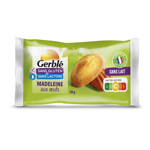 Madeleine sans gluten