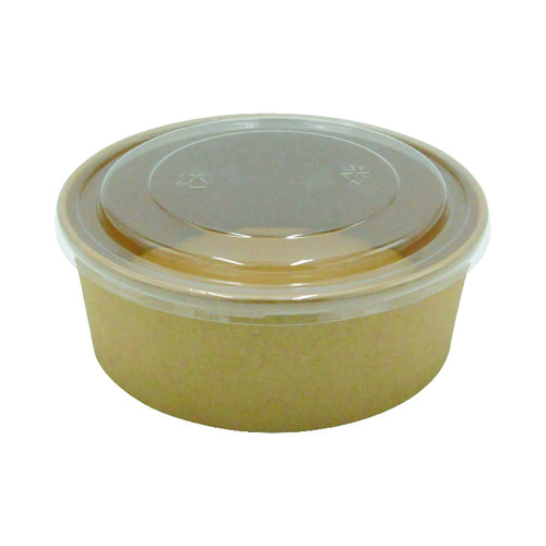 Boite salade kraft 480 ml 