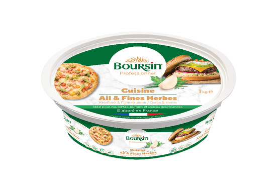 Boursin cuisine ail et fines herbes