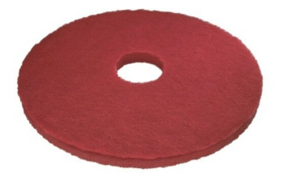 Disque spray scotch brite couleur rouge diametre 406mm