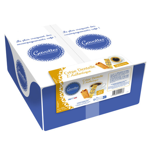 Crèpes dentelles nature pièce de 3 g 