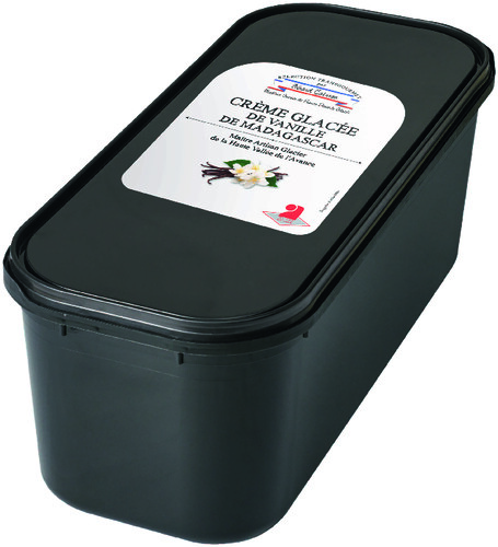 Crème glacée vanille de madagascar