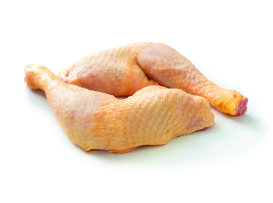Cuisse de poulet fermier jaune