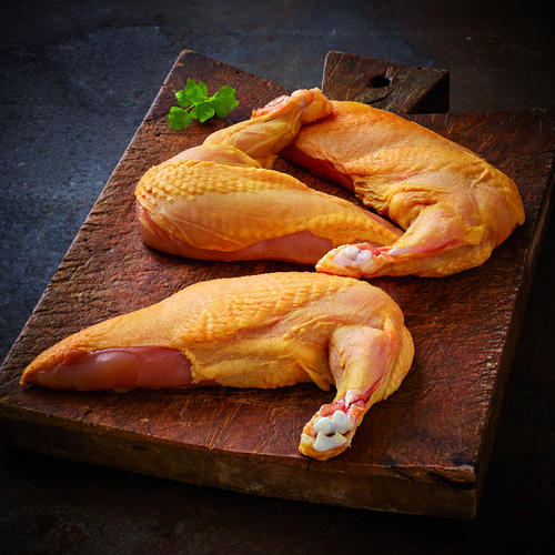 Suprême de poulet fermier jaune, label rouge 