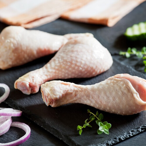 Pilon de poulet calibre 80/120 g bleu blanc coeur