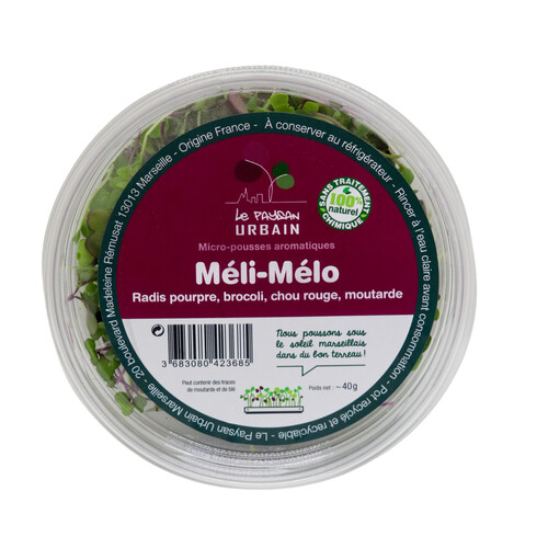 Micro pousses méli mélo  