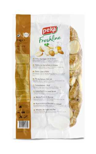 Pomme de terre demi à rotir pasteurisée 