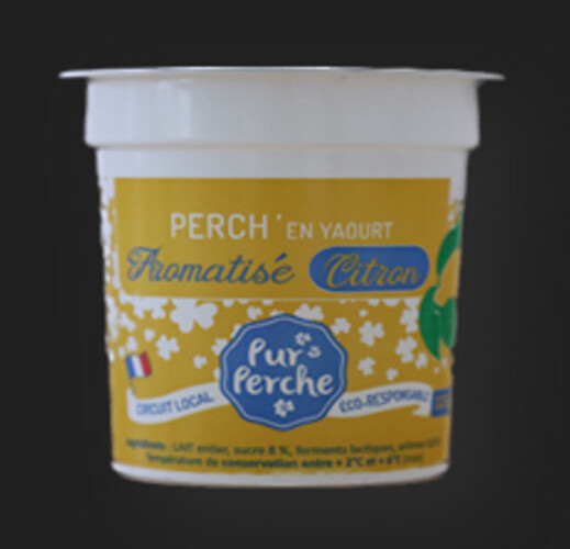 Yaourt aromatisé au citron  